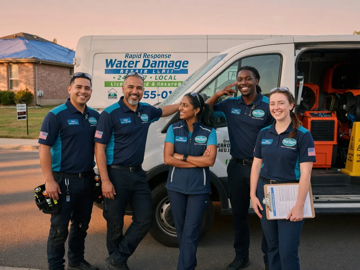 Water Damage Restoration company in Leesburg, TX