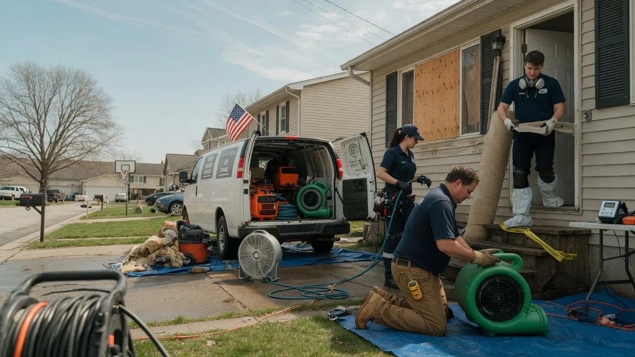 Water Damage Restoration in Leesburg, TX near me